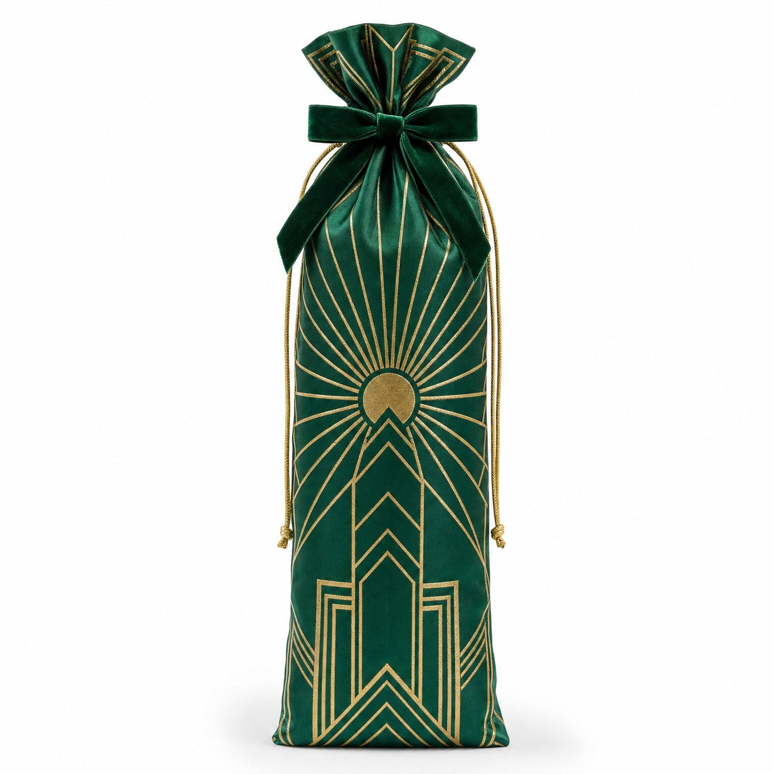 Emerald Deco Bottle