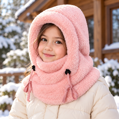 3-in-1 Plush Winter Hood & Neck Warmer