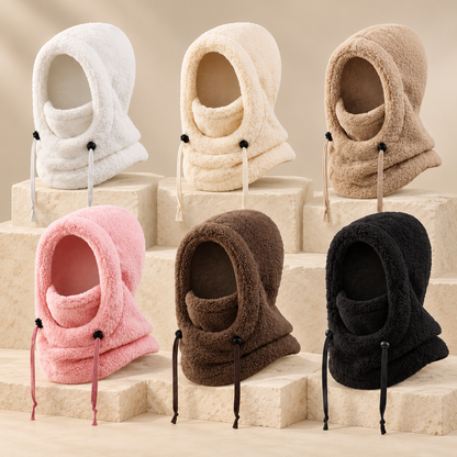 3-in-1 Plush Winter Hood & Neck Warmer