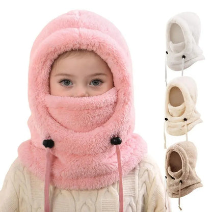 3-in-1 Plush Winter Hood & Neck Warmer