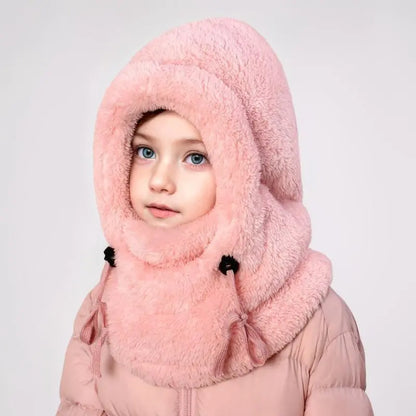 3-in-1 Plush Winter Hood & Neck Warmer