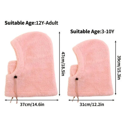 3-in-1 Plush Winter Hood & Neck Warmer