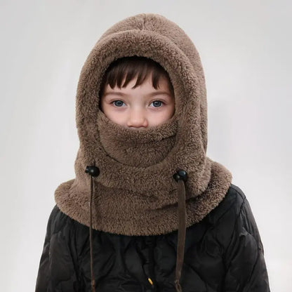 3-in-1 Plush Winter Hood & Neck Warmer