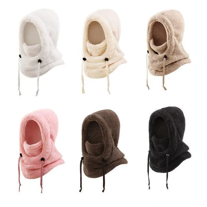 3-in-1 Plush Winter Hood & Neck Warmer