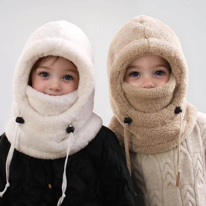 3-in-1 Plush Winter Hood & Neck Warmer