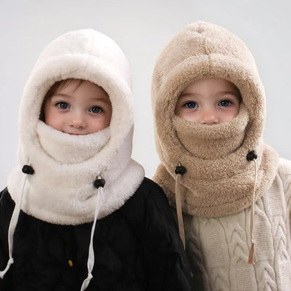 3-in-1 Plush Winter Hood & Neck Warmer