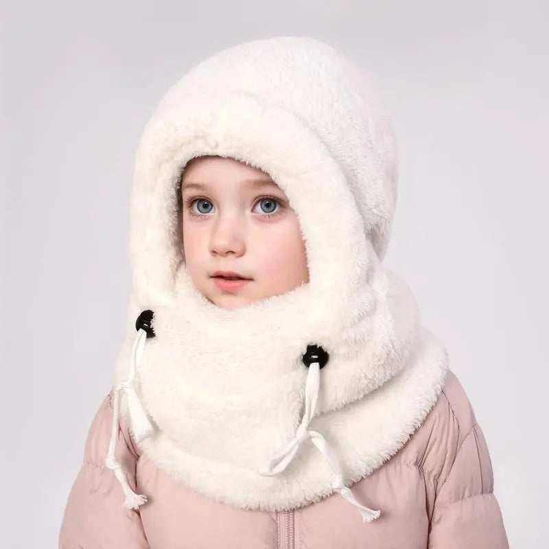 3-in-1 Plush Winter Hood & Neck Warmer