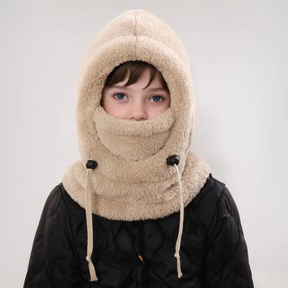 3-in-1 Plush Winter Hood & Neck Warmer