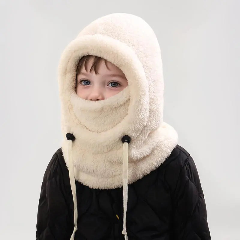 3-in-1 Plush Winter Hood & Neck Warmer