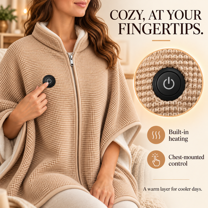 Wearable Heated Blanket —— Your Cozy Layer. With Added Heat.
