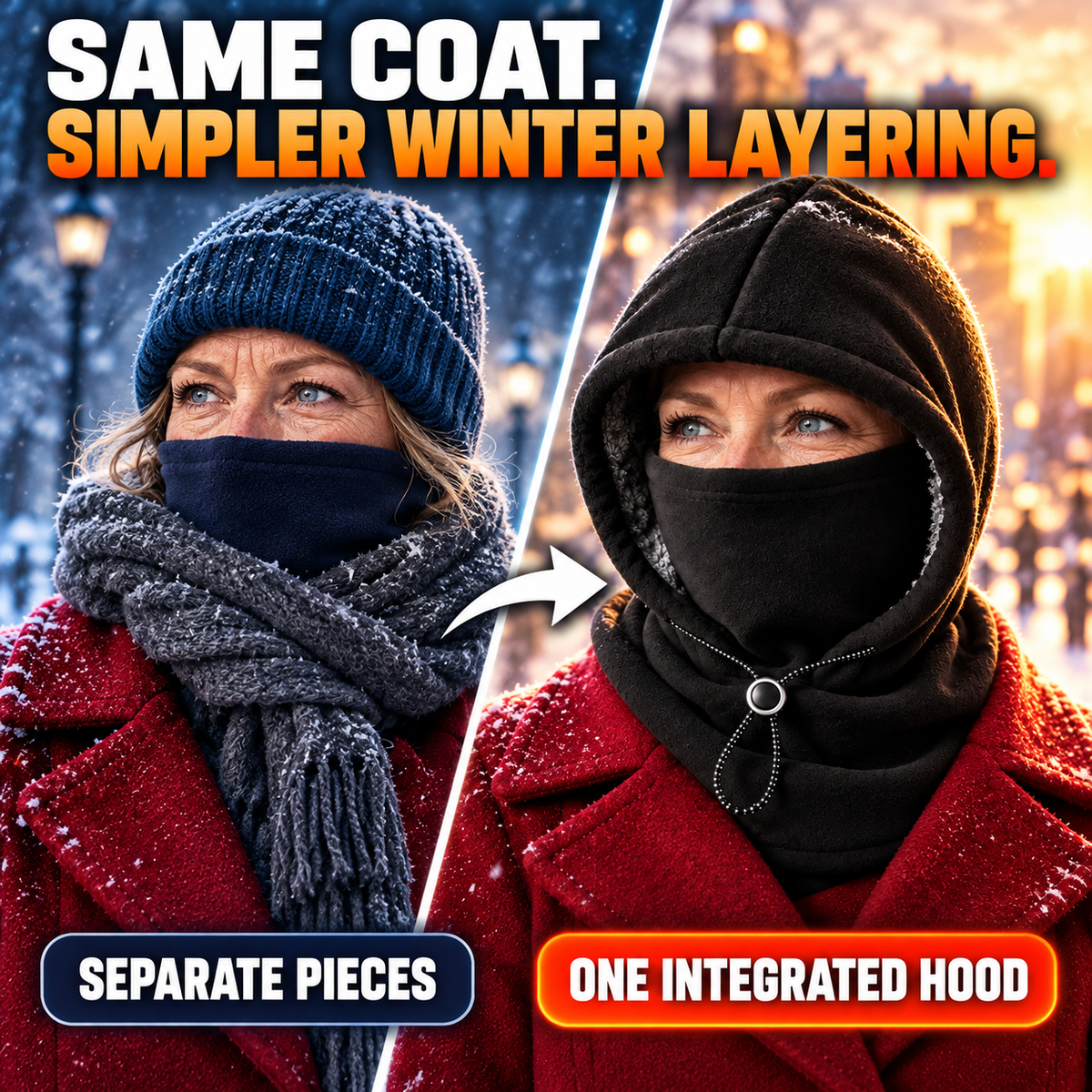 🔥 Warm Winter Sherpa Hat – Cozy, Soft & Cold-Weather Ready