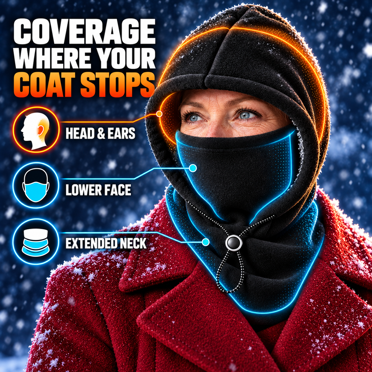 🔥 Warm Winter Sherpa Hat – Cozy, Soft & Cold-Weather Ready