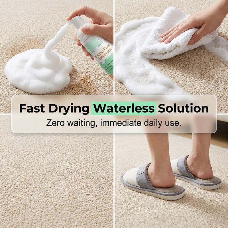 Luhaka® Time-Limited Special Waterless Carpet Cleaning Foam