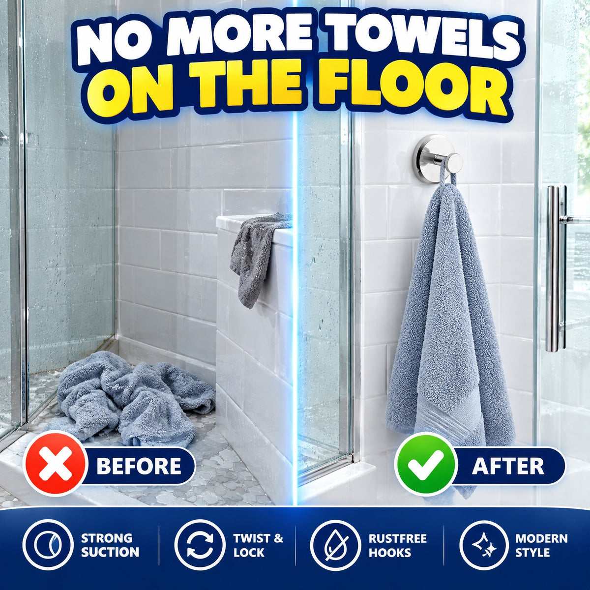 Hang Your Towels,No DrillNeeded