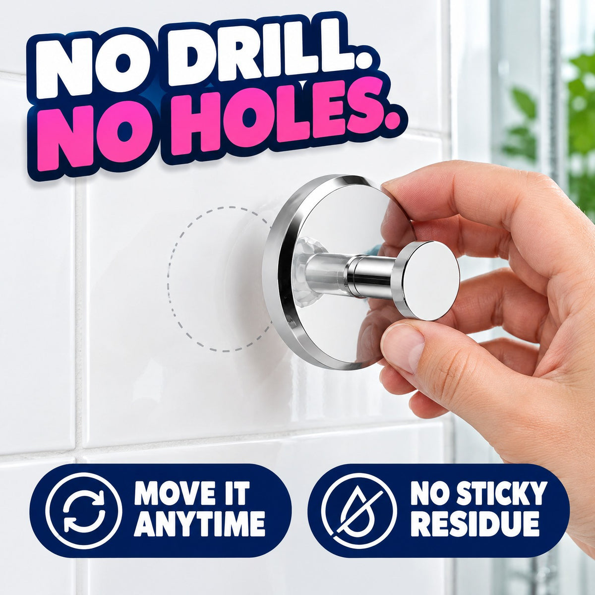 Hang Your Towels,No DrillNeeded