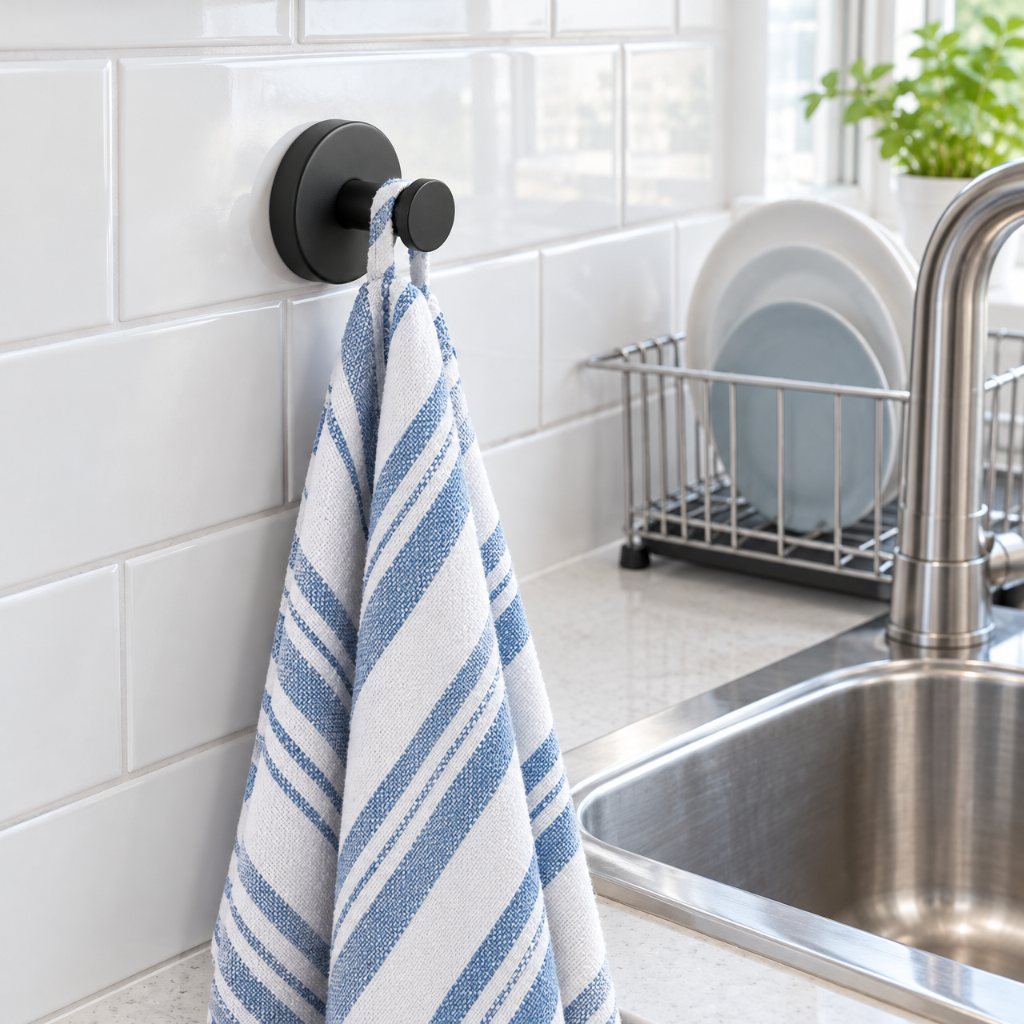 Dish Towels By The Sink